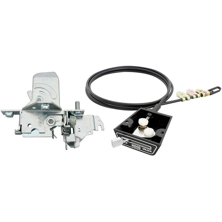 Hood Release Assembly 1968-70 GTO/Lemans/Tempest/1970-72 Cutlass Inside