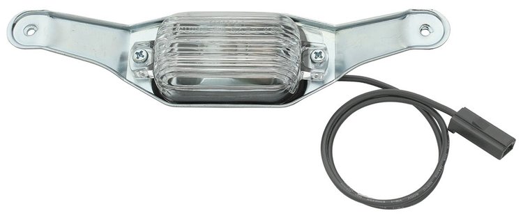 Complete Rear License Light Assembly 1968-72 Olds Cutlass/442