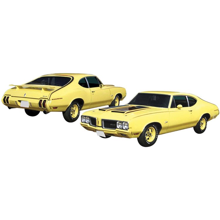 Decal 70 Cutlass Stripe Kit Rallye 350 Orange Black