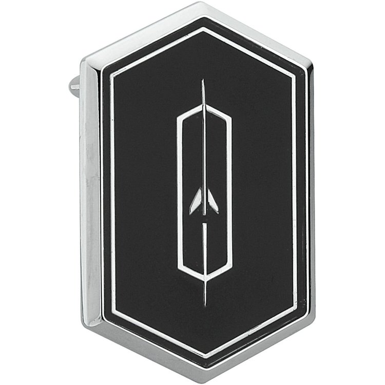 Emblem Roof 1976-77 Cutlass Supreme Black