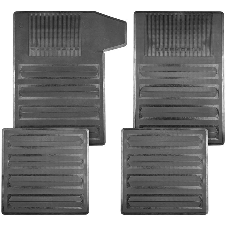 Floor Mats Rubber 1968-72 Cutlass Original Style