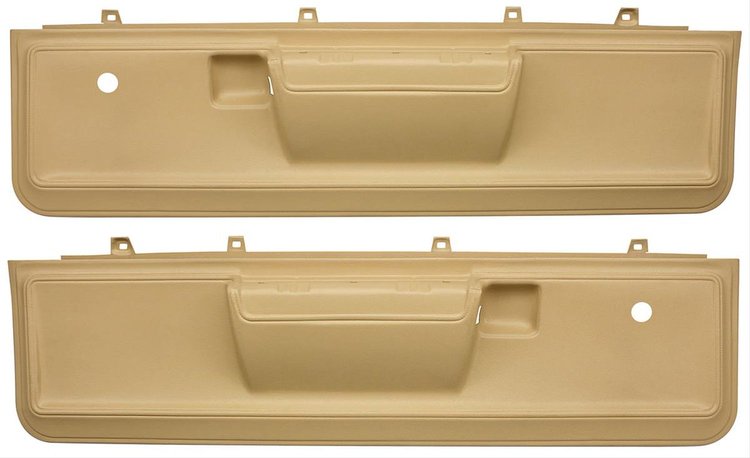 Door Panels 1973-77 El Camino Front Lower Manual Locks/Windows