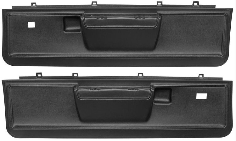 Door Panels 1973-77 El Camino Front Lower Manual Locks Power Windows