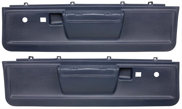 Door Panels 1973-77 El Camino Front Lower Power Locks Manual Windows