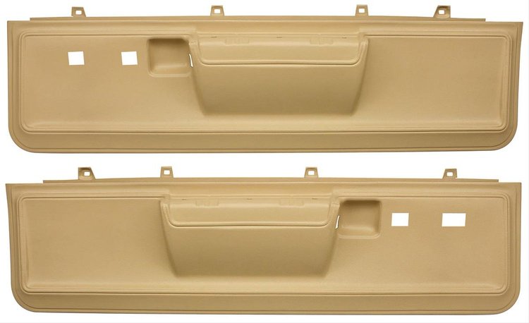 Door Panels 1973-77 El Camino Front Lower Power Locks/Windows