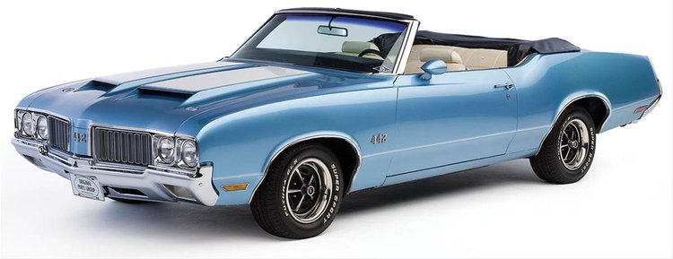 Decal Kit 1970 Cutlass W25 Body Stripes