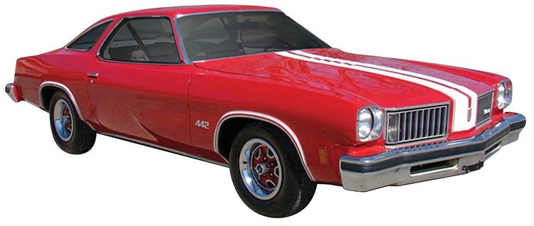 Decal Kit 1975 Cutlass Y73 Body Stripes