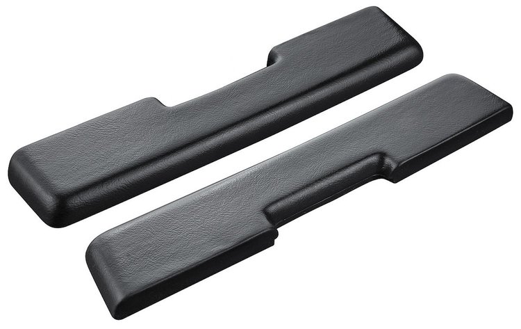 ARMREST PAD FRONT BLACK