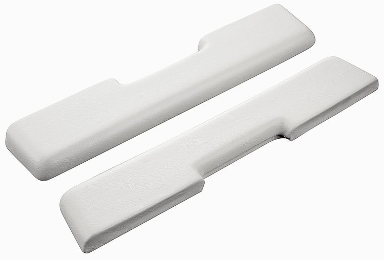 ARMREST PAD FRONT WHITE