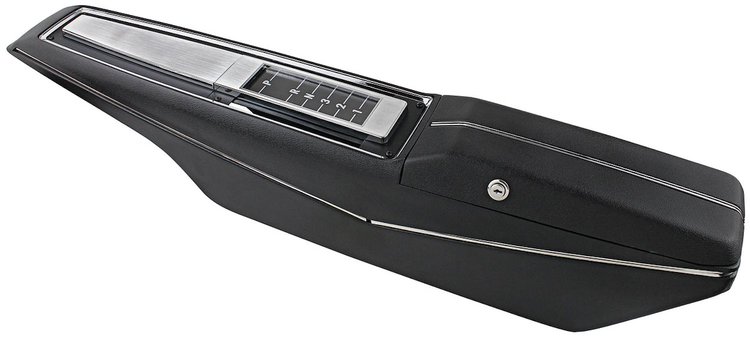 C6872M Assembled Center Console Kit for 1971-1972 Chevrolet Chevelle & El-Camino