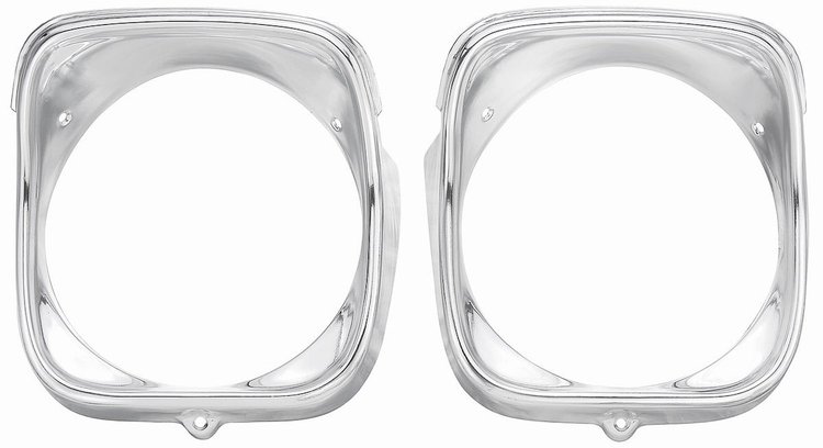 Headlight Bezels 1968 Chevy Chevelle/El Camino