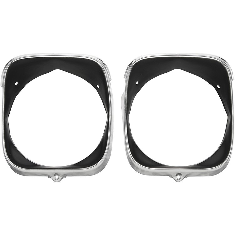 Headlamp Bezels 1969 Chevelle/El Camino LH Inner/Outer