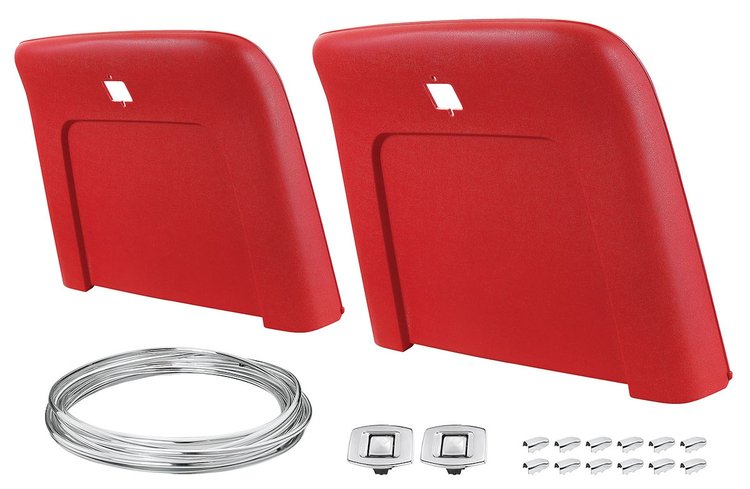 SEATBACK BUCKET KIT RED