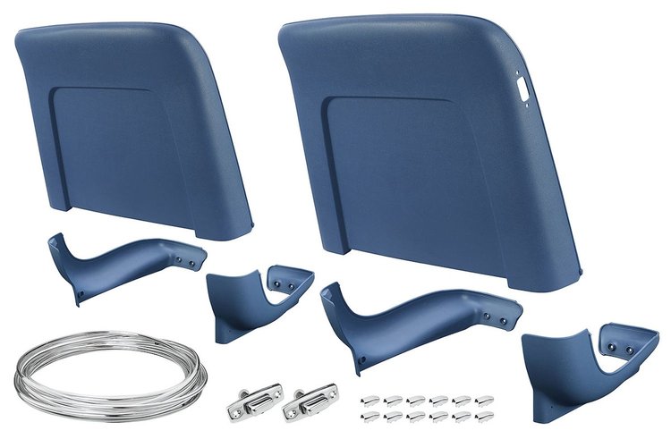 SEATBACK BUCKET DARK BLUE