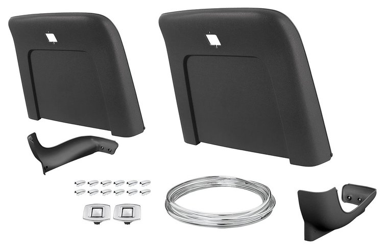 SEATBACK BUCKET DARK SADL