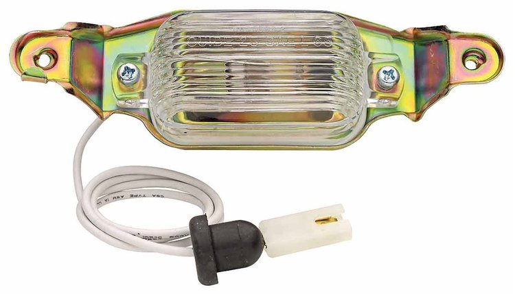 Complete Rear License Light Assembly 1966-67 Buick Skylark