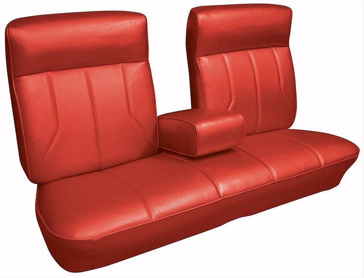 Seat Upholstery 1969 Cadillac DeVille Bench w/Armrest