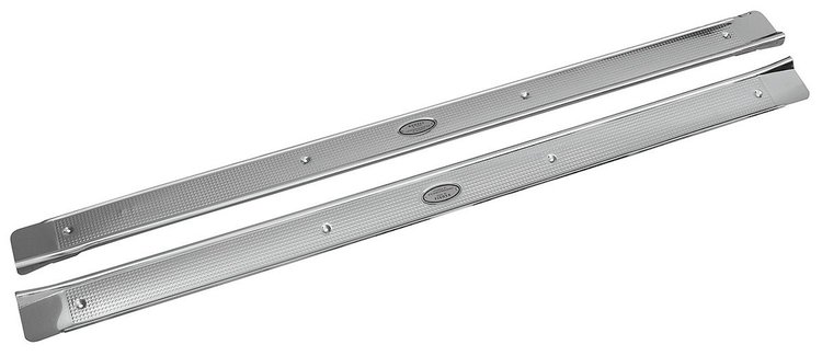 Door Jamb Step Plates 1971-1976 Cadillac 2-Door