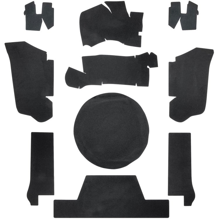 Trunk Board Kit 1973 Eldorado Convertible w/ Felt Material