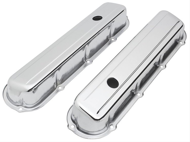 Valve Covers 1968-76 Cadillac Chrome