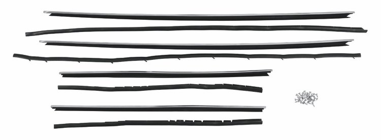 Window Felts 1969-70 Cadillac Eldorado OE Style 8pc