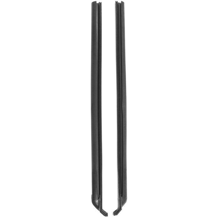 SoffSeal Quarter Window Vertical Weatherstrips 1971-1976 Cadillac Calais/DeVille, Pontiac Bonneville/Catalina 4-Door Hardtop