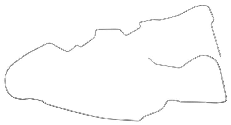 Fuel Line Front/Rear 1972-76 Cadillac Eldorado 3/8