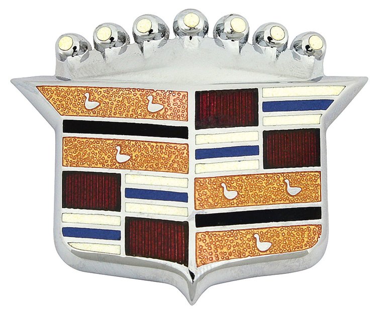Emblem Hood Crest 1965-66 Cadillac
