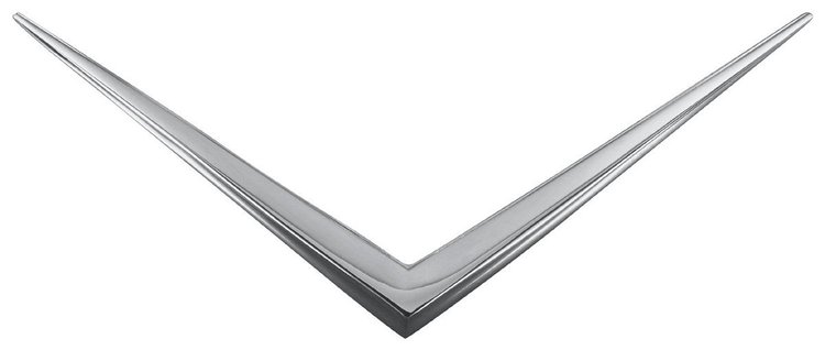 "V" Hood Emblem 1965-1966 Cadillac