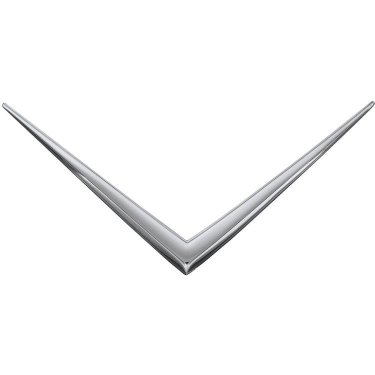 Emblem Hood V 1967-68 Cadillac Calais/DeVille