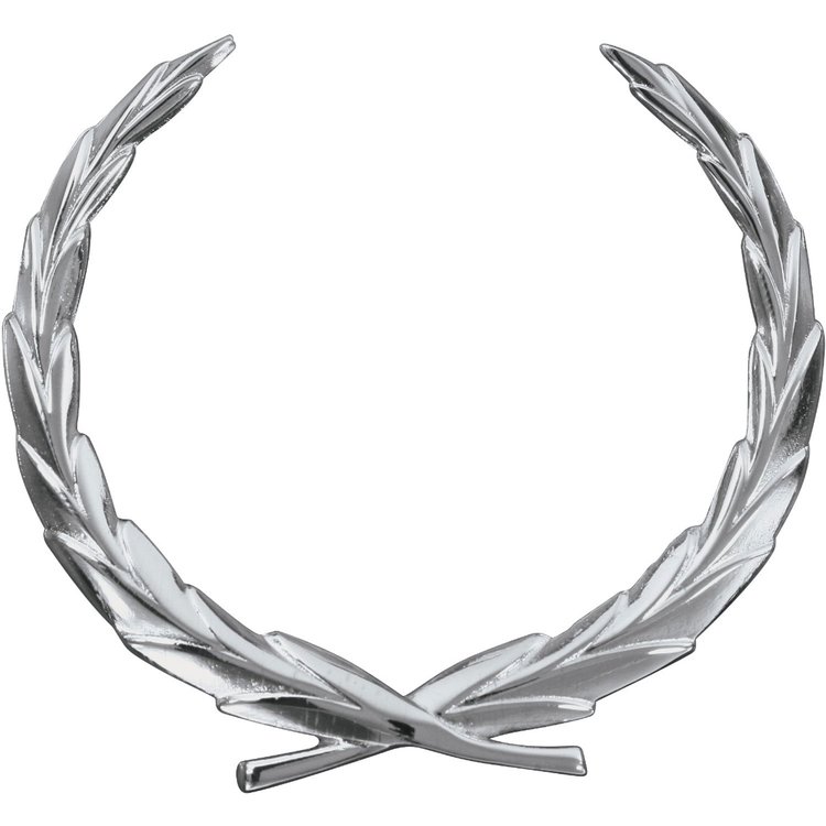 Emblem Hood Wreath 1975-76 Cadillac Except Eldorado