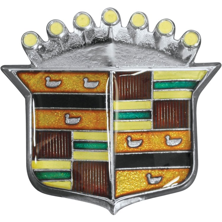 Emblem Hood Crest 1975-76 Cadillac