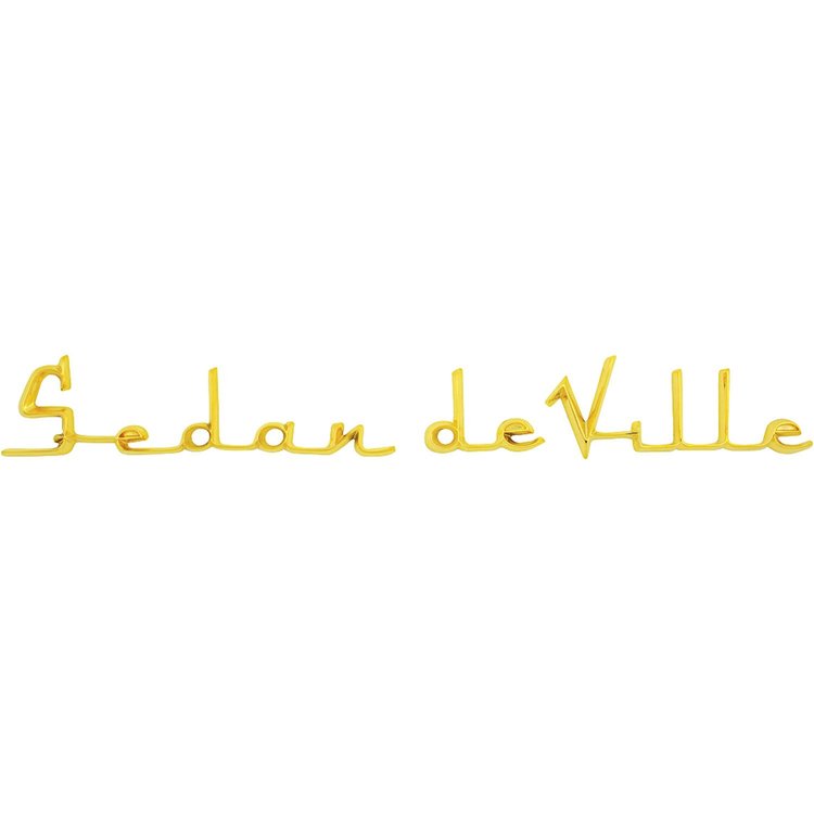 Emblem Fender 1956 Cadillac Sedan Deville Script