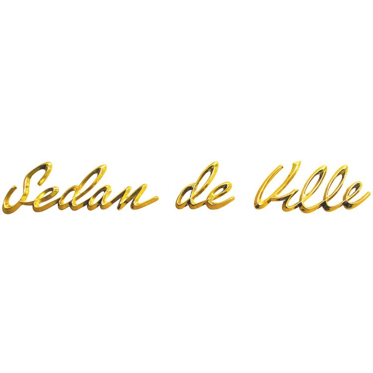 Emblem Fender 1957 Cadillac Sedan Deville Script