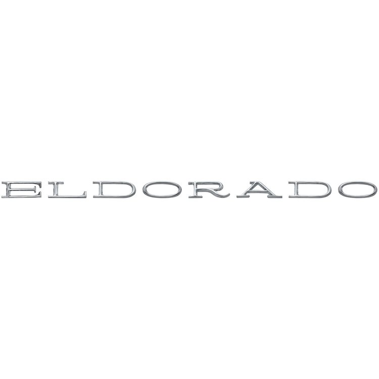 Emblem Fender 1967-69 Cadillac Eldorado Letters