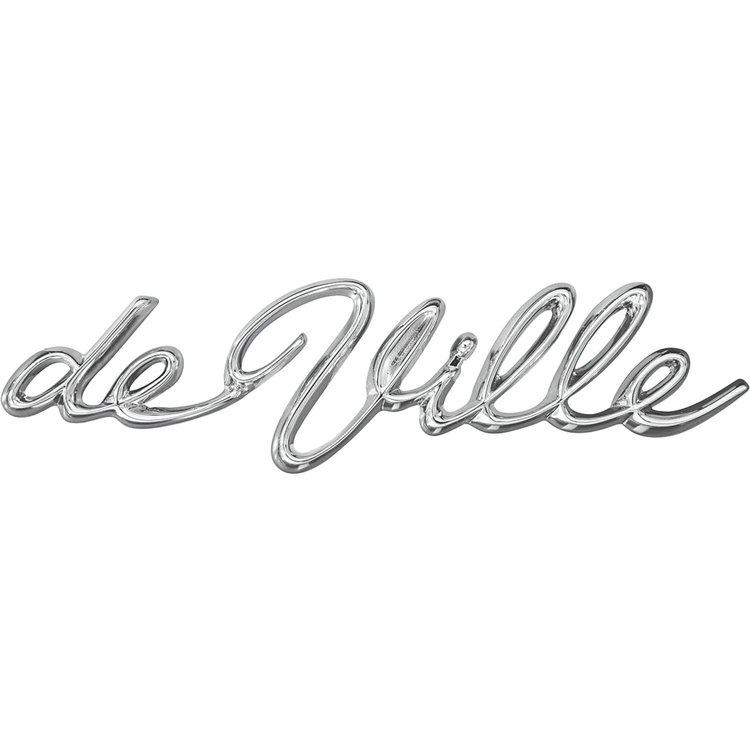 Emblem 1962 Cadillac DeVille Quarter Panel Script