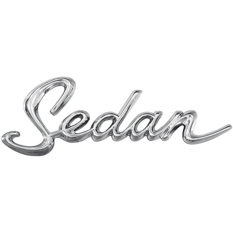 Emblem 1963-64 Cadillac Sedan Quarter Panel Script