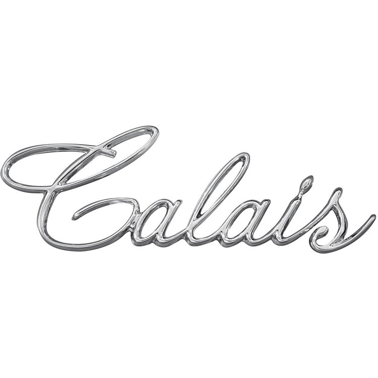 Emblem 1965-70 Calais Quarter Panel Script