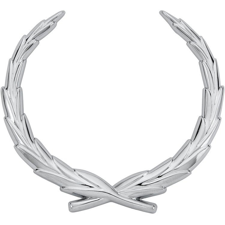 Emblem 1966-70 Cad Quarter Panel/1973-76 Cad Hubcap Wreath