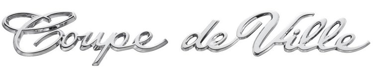 EMBLEM QUARTER PANEL 1965