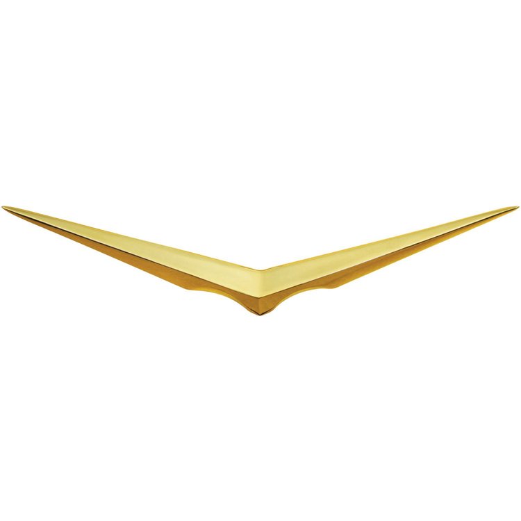 Emblem Trunk V 1957-58 Cadillac