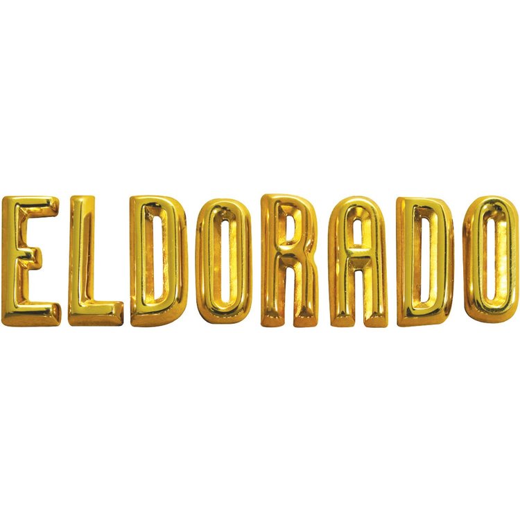 Emblem Trunk Lid Letters 1957 Cadillac Eldorado