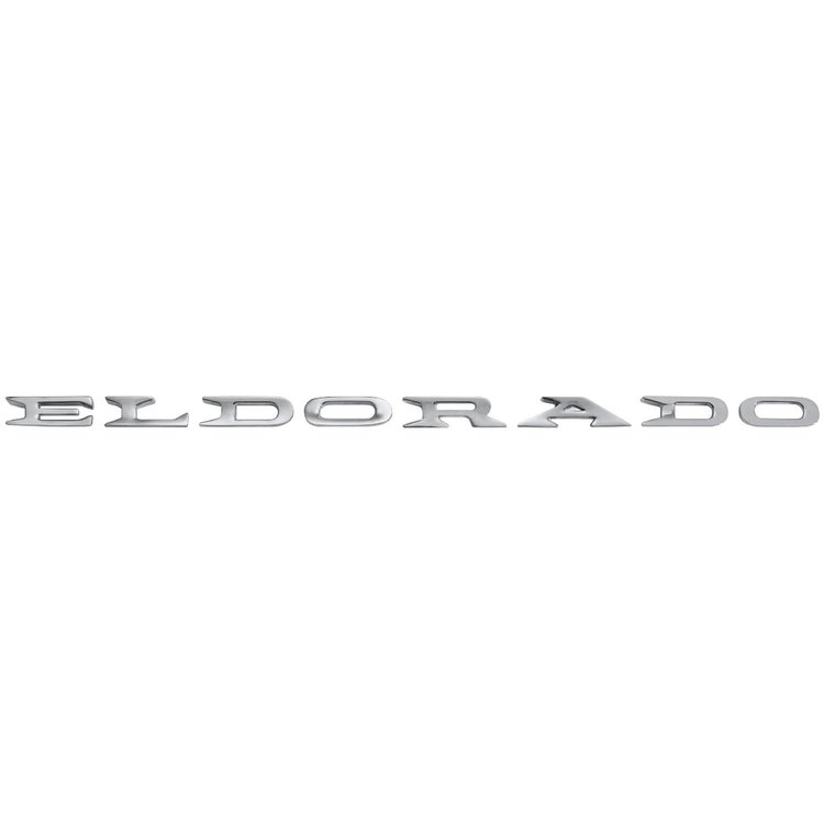 Emblem Trunk Letters 1959 Eldorado