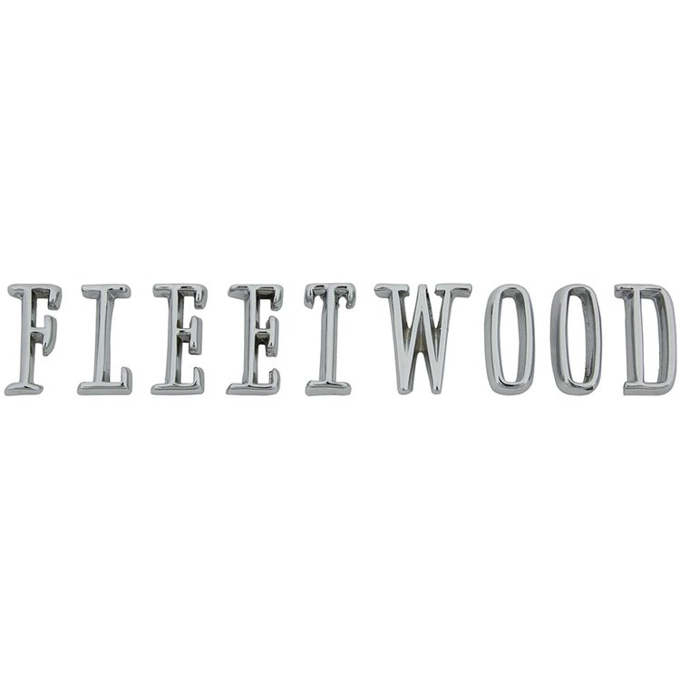 Emblem Trunk Letters 1962-63 Fleetwood