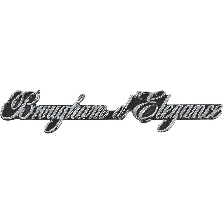 Emblem Dash 1975-76 Brougham D Elegance
