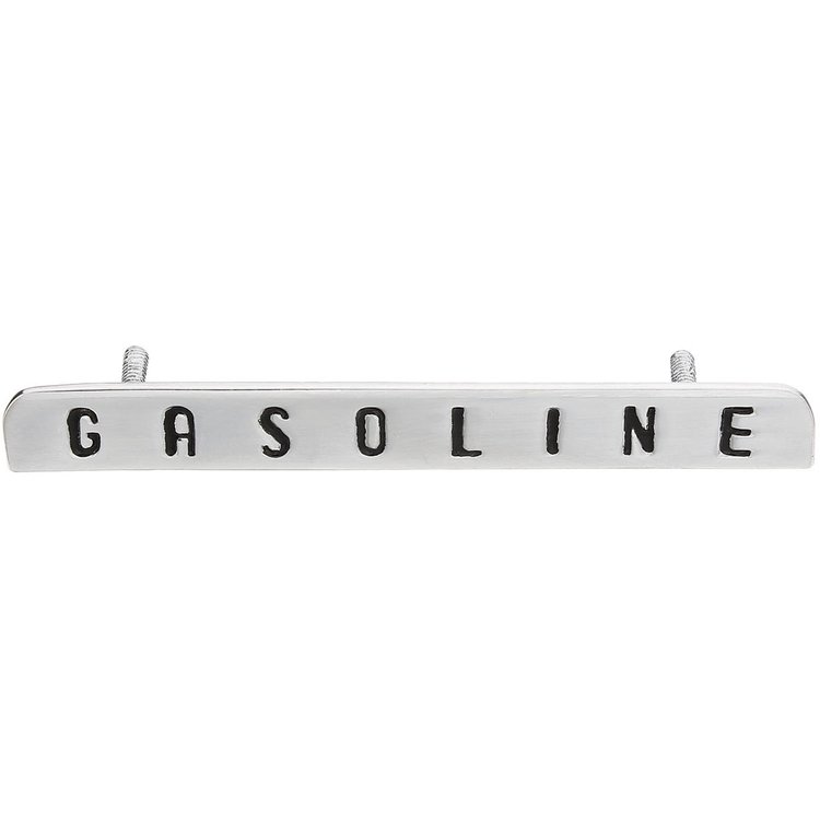 Emblem Gasoline Door 1957-58 Cadillac Brougham