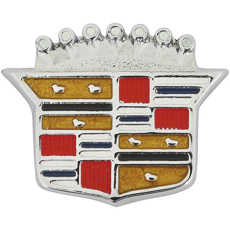 Emblem Steering Wheel Crest 1968-70 Cadillac