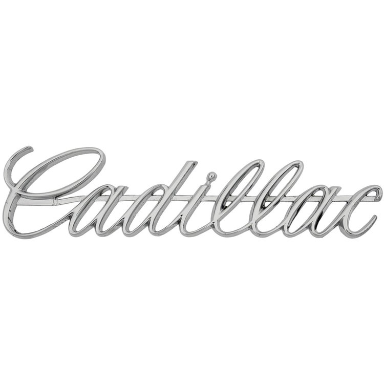 Emblem Grille Script 1968 Cadillac Exc. Eldorado