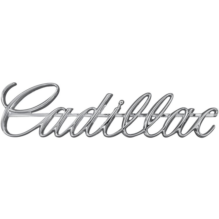 Emblem Headlight Script 1968 Eldorado