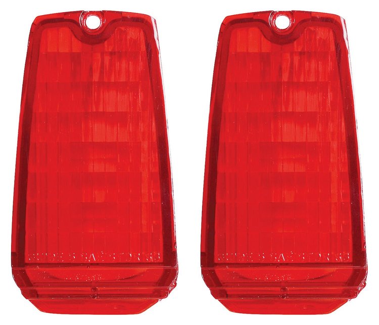 CE11223-PR Lens, Tail Lamp, 1963 Cadillac, Bumper, Pair
